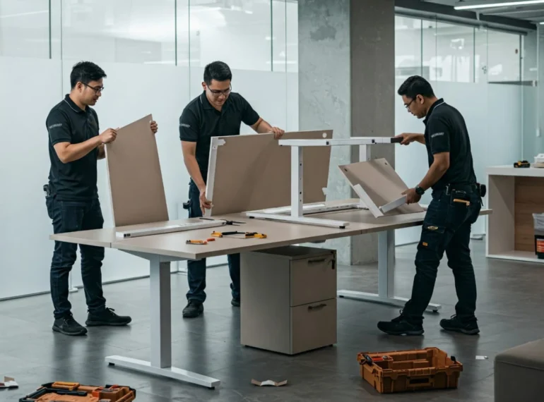 Installation Workart Officeland Office Furniture