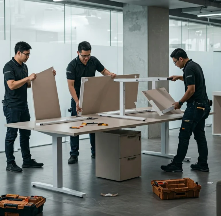 Installation Workart Officeland Office Furniture